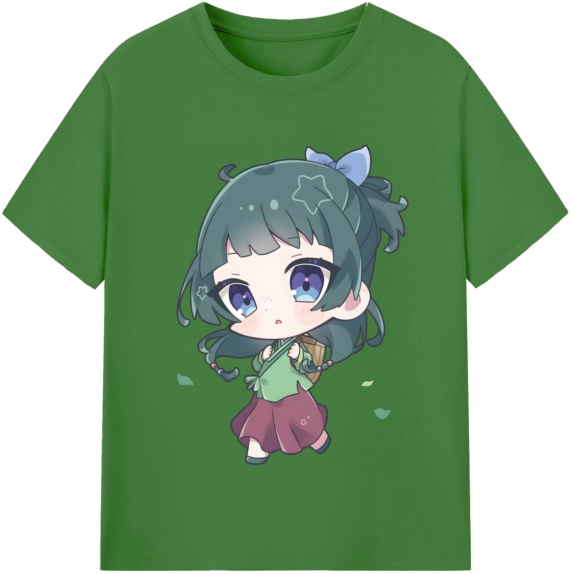 （画像用） 薬屋のひとりごと The Apothecary Diaries レディースカジュアルプリントTシャツ（綿100％）